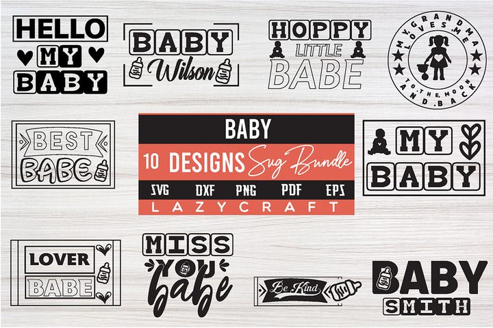 Baby SVG Bundle Vol 2