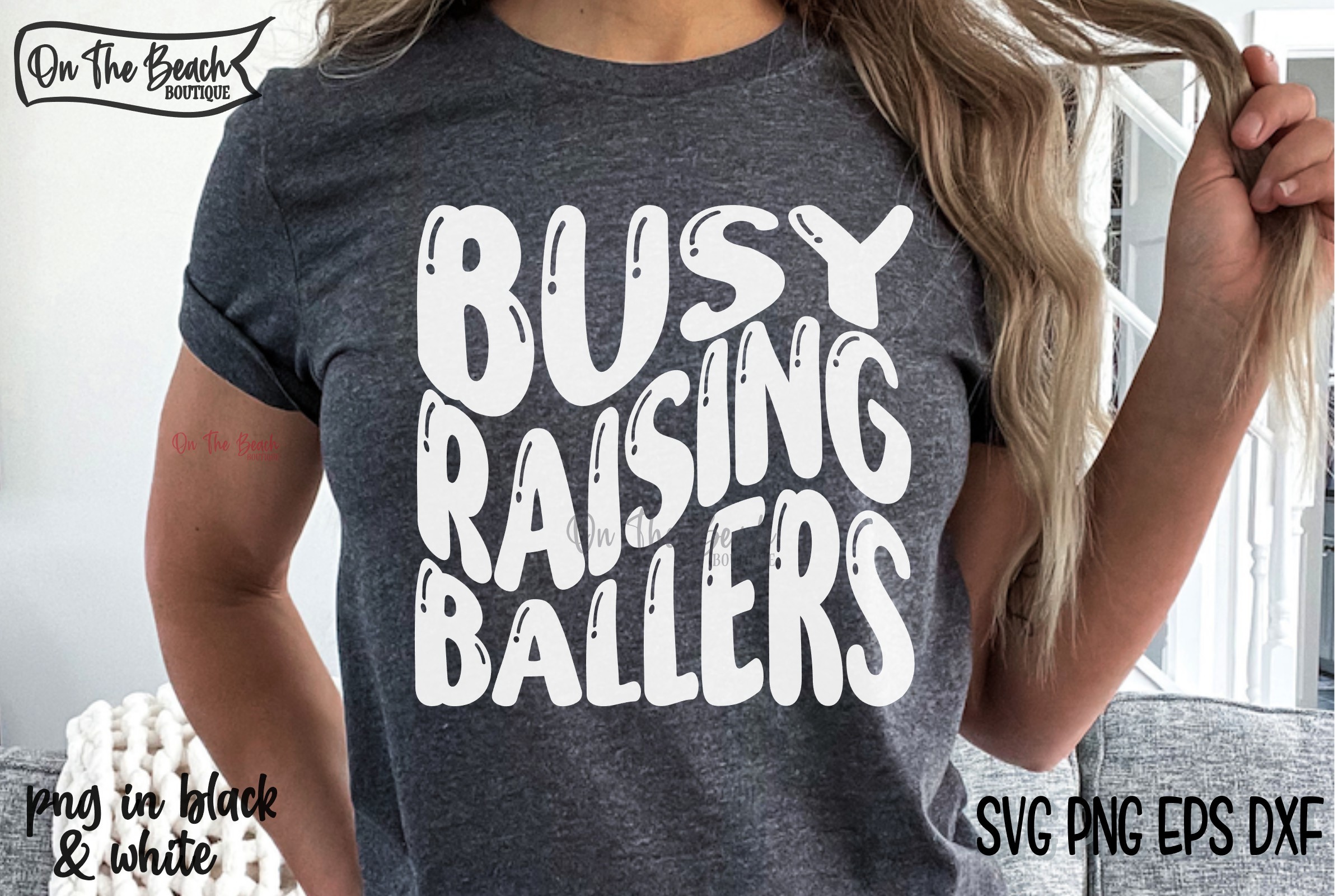Busy Raising Ballers SVG
