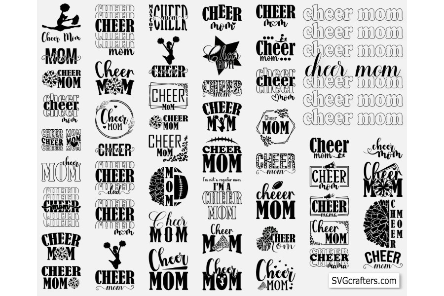 Cheer Mom & Coach SVG Bundle