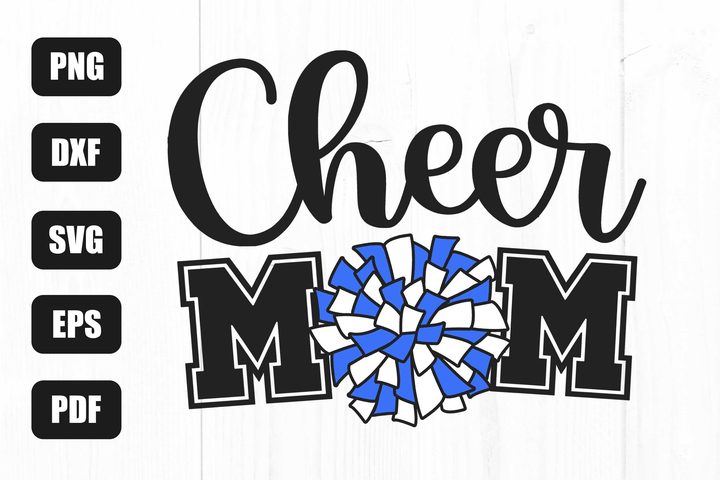 Cheer Mom Svg, Cheerleader Mom Life Svg Graphic by litkedesigns · Creative Fabrica