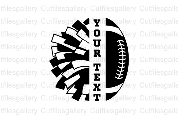 Cheer & Football Mom SVG