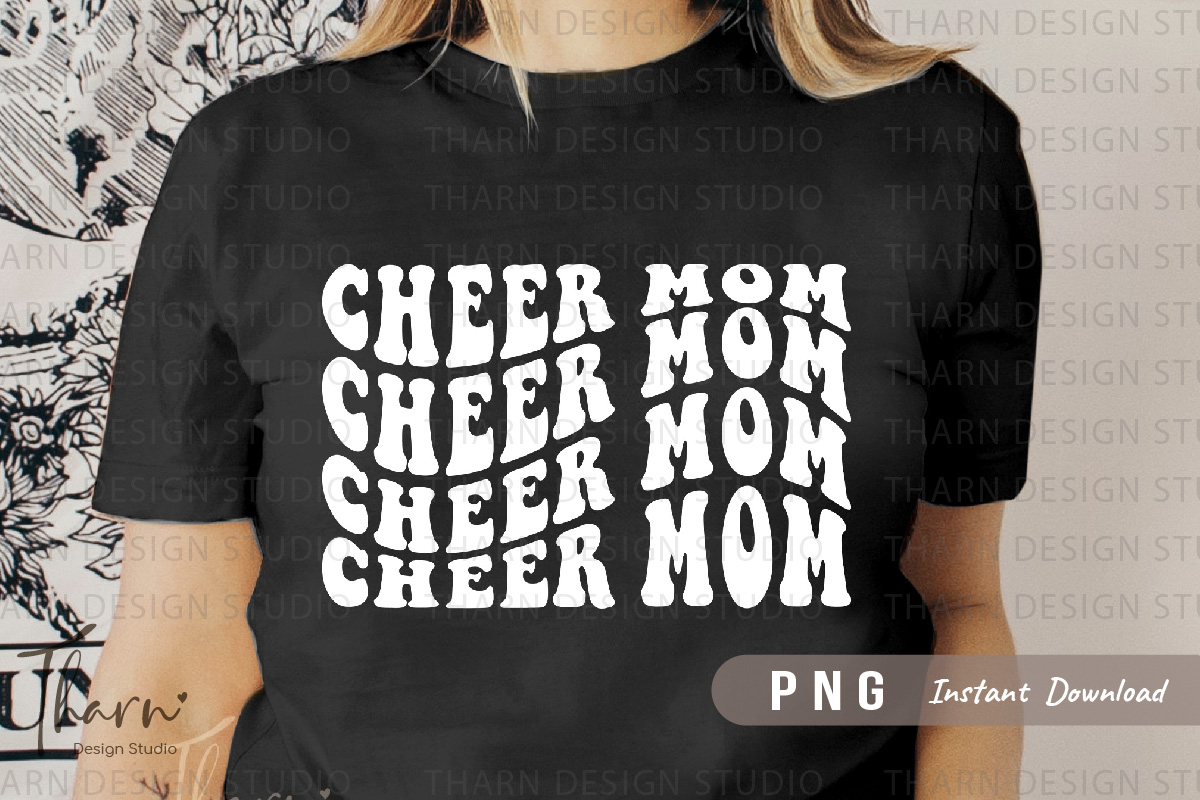 Cheer Mom Sports Shirt SVG