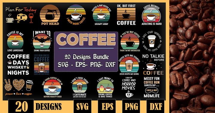 Coffee SVG Bundle 184