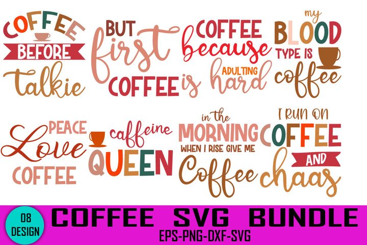 Coffee Svg Bundle Graphic by Rk Designer · Creative Fabrica