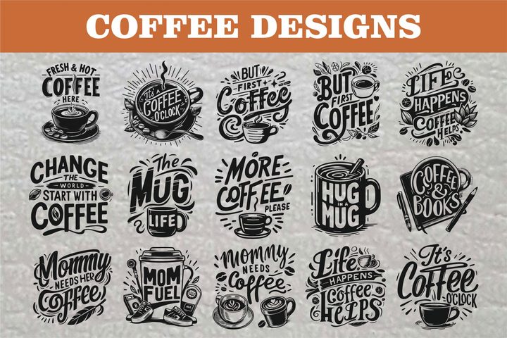 Coffee SVG Bundle: Fuel Your Creativity Graphic by Skillfulart · Creative Fabrica