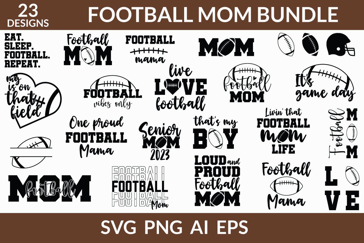 Football Mom Bundle Football Mom Life