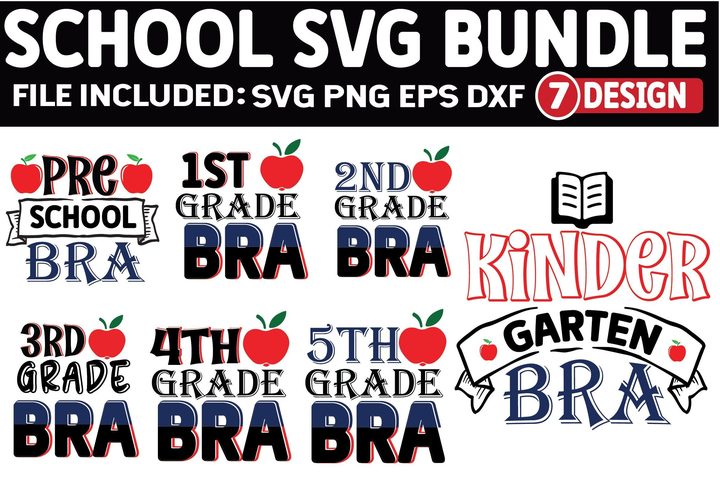 Free School SVG Bundle Graphic by Ak Artwork · Creative Fabrica