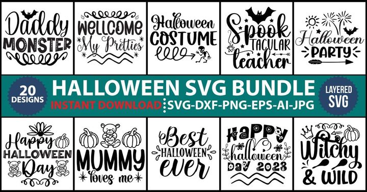 Halloween SVG Bundle