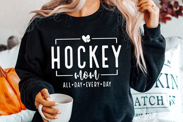 Hockey Mom SVG, Mama SVG, Hockey SVG Graphic by SushiDesignStore · Creative Fabrica