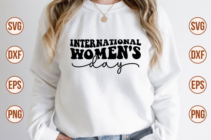 International Women's Day Retro SVG Graphic by nazrulislam405510 · Creative Fabrica