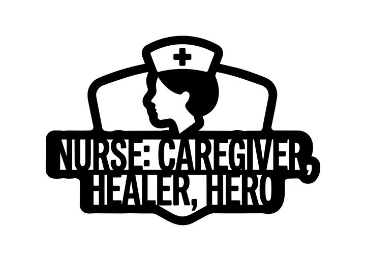 Majestic Nurse SVG Cut Graphic by Platinum Monograms · Creative Fabrica