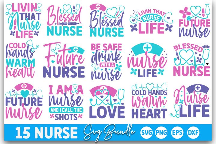 Nurse SVG Bundle 184