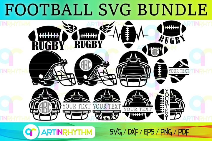 Rugby & Football SVG Bundle