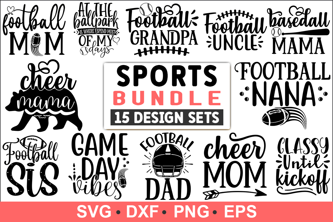Sports SVG Bundle