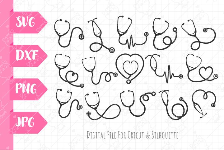 Stethoscope SVG | Nurse Svg | Doctor Svg Graphic by FoxGrafy · Creative Fabrica