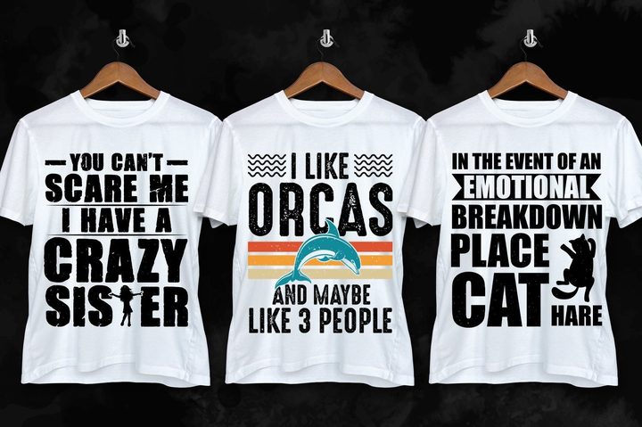 T-Shirt Design Bundle SVG