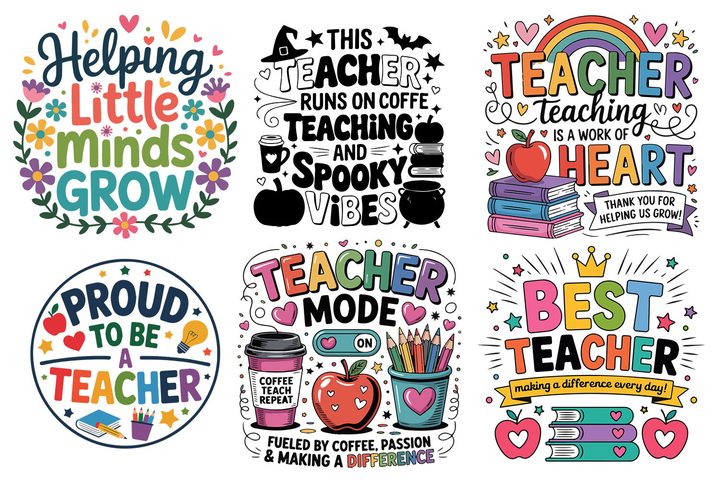 Teacher SVG Bundle