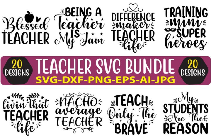 Teacher SVG Bundle Vol 7 6