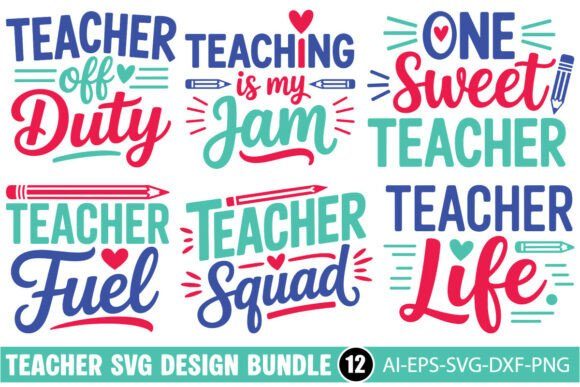Teacher & Nurse SVG