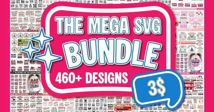 The Mega SVG Bundle for Crafters