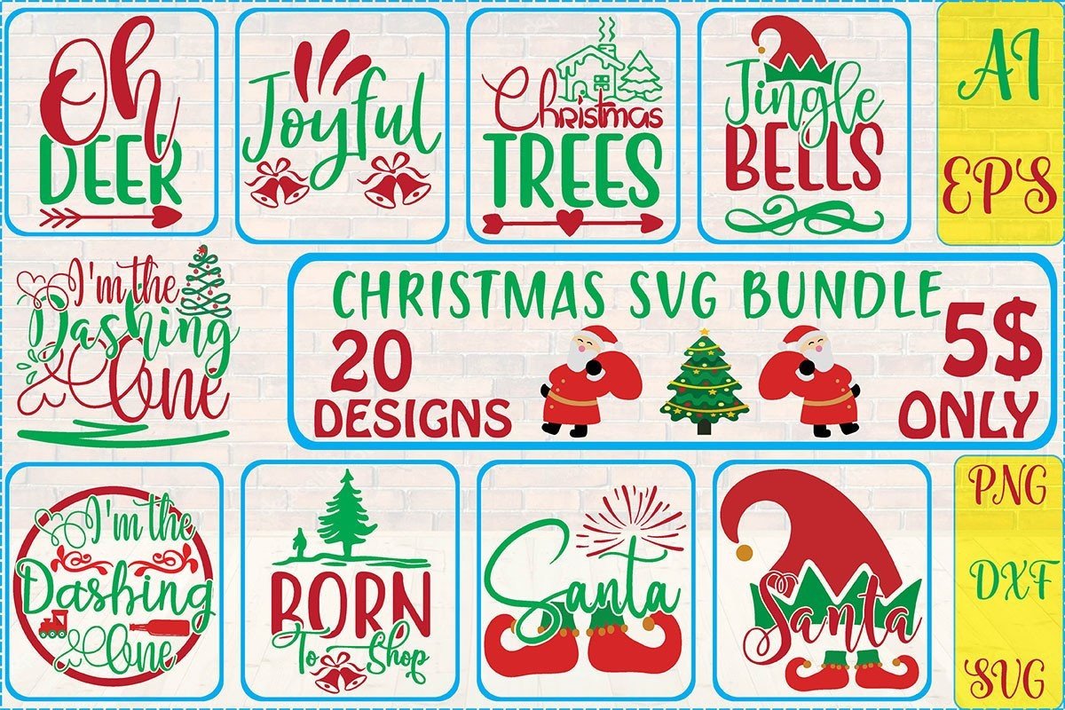 Christmas SVG Bundle