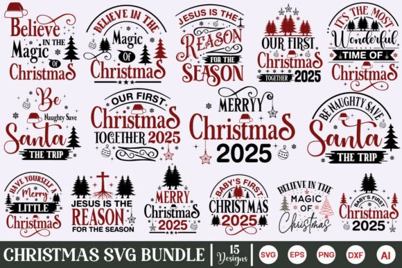 Christmas SVG Bundle Vintage
