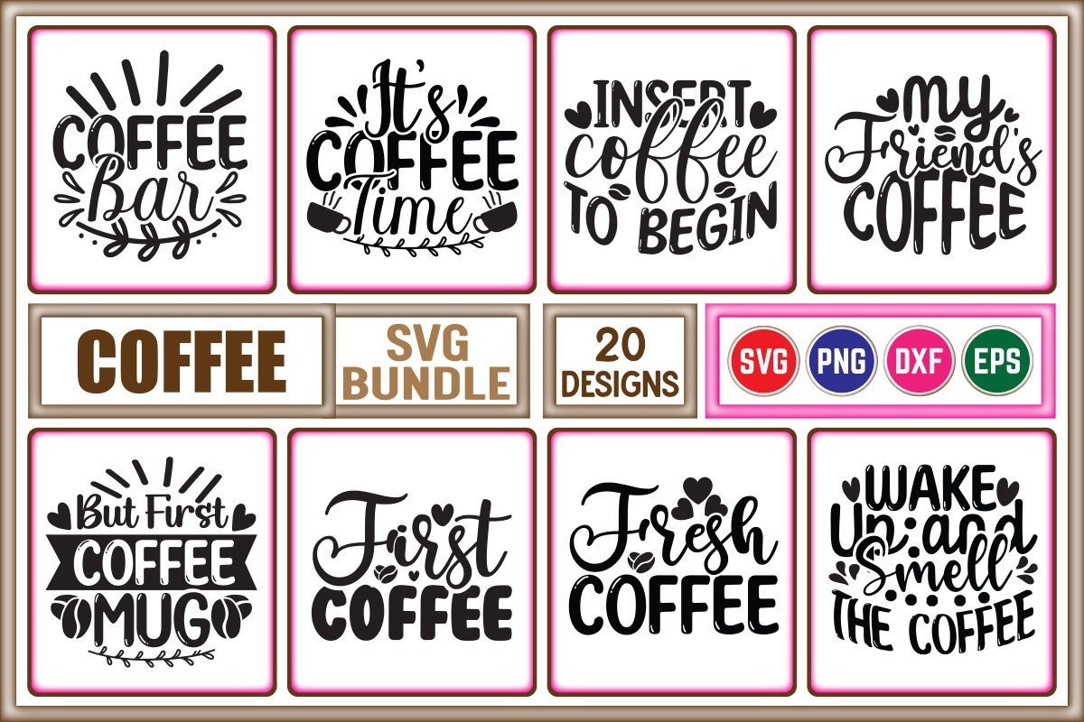 Coffee SVG Bundle 587