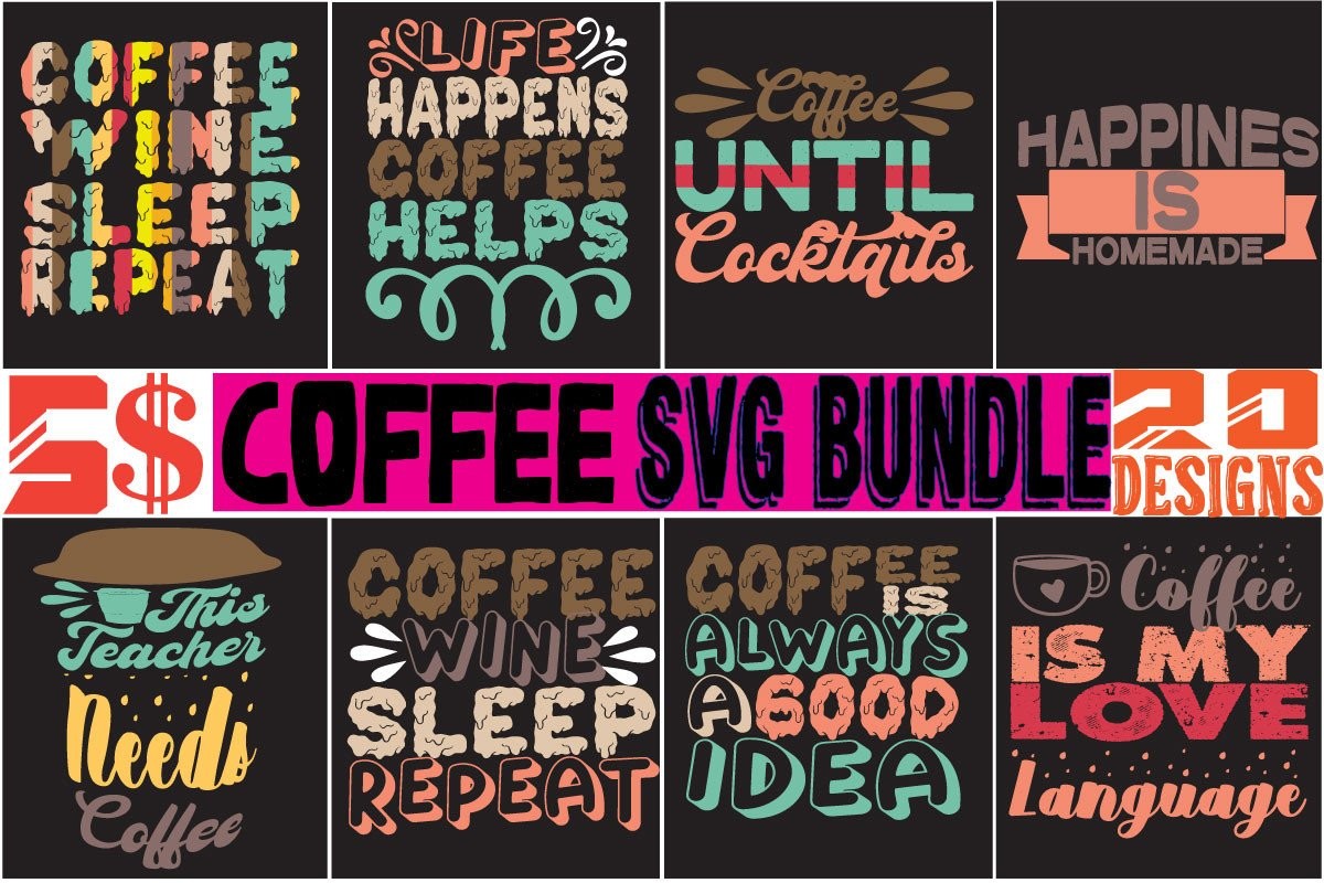 Coffee SVG Bundle 684