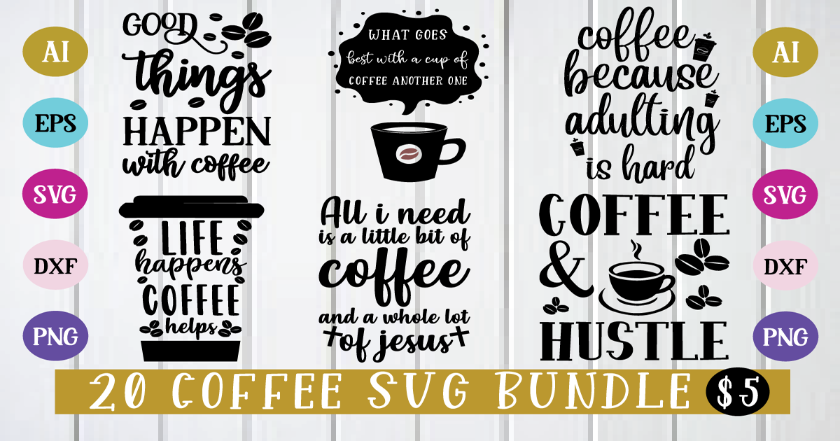 Coffee SVG Bundle