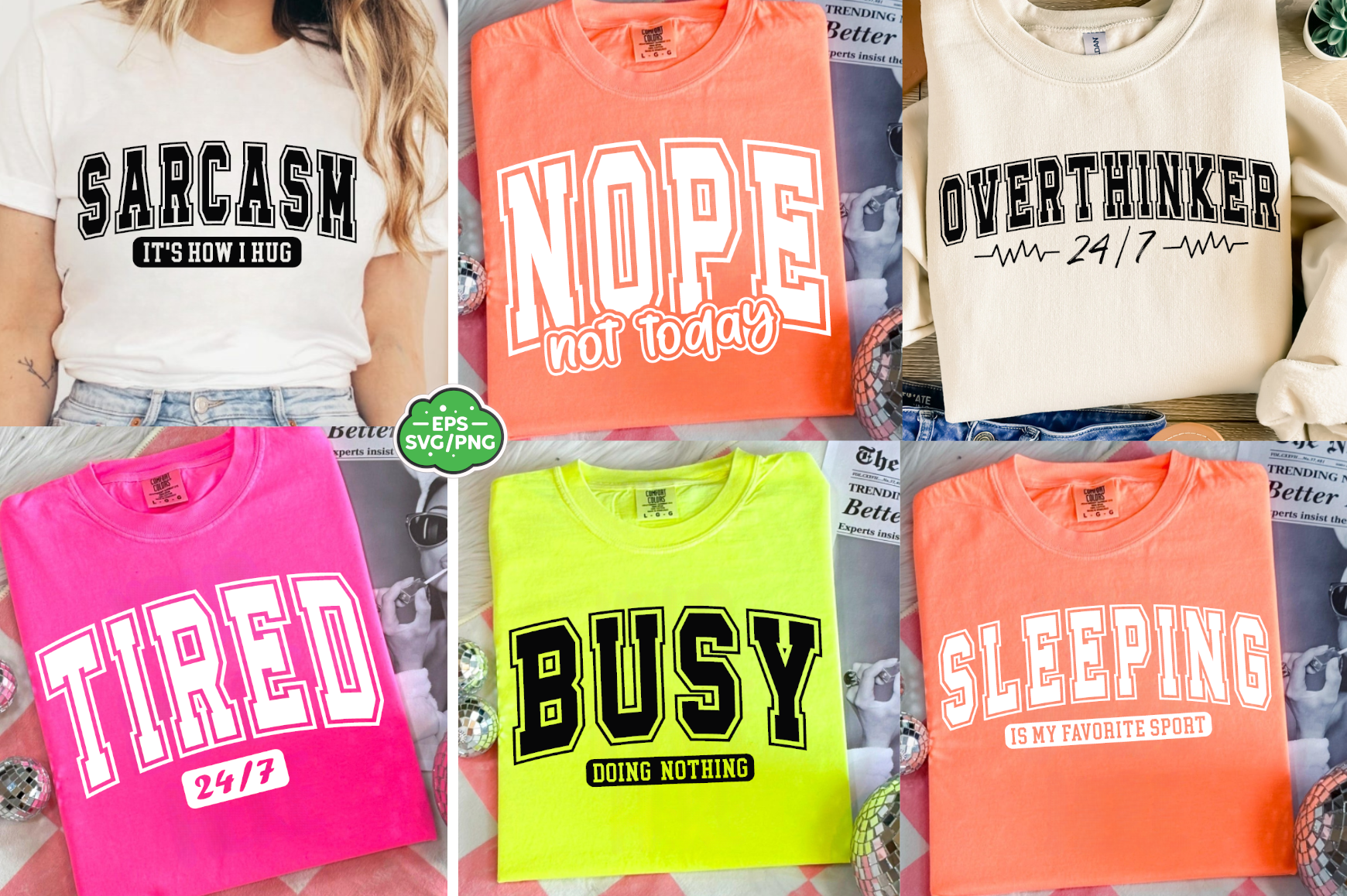 Funny Sarcastic SVG Bundle