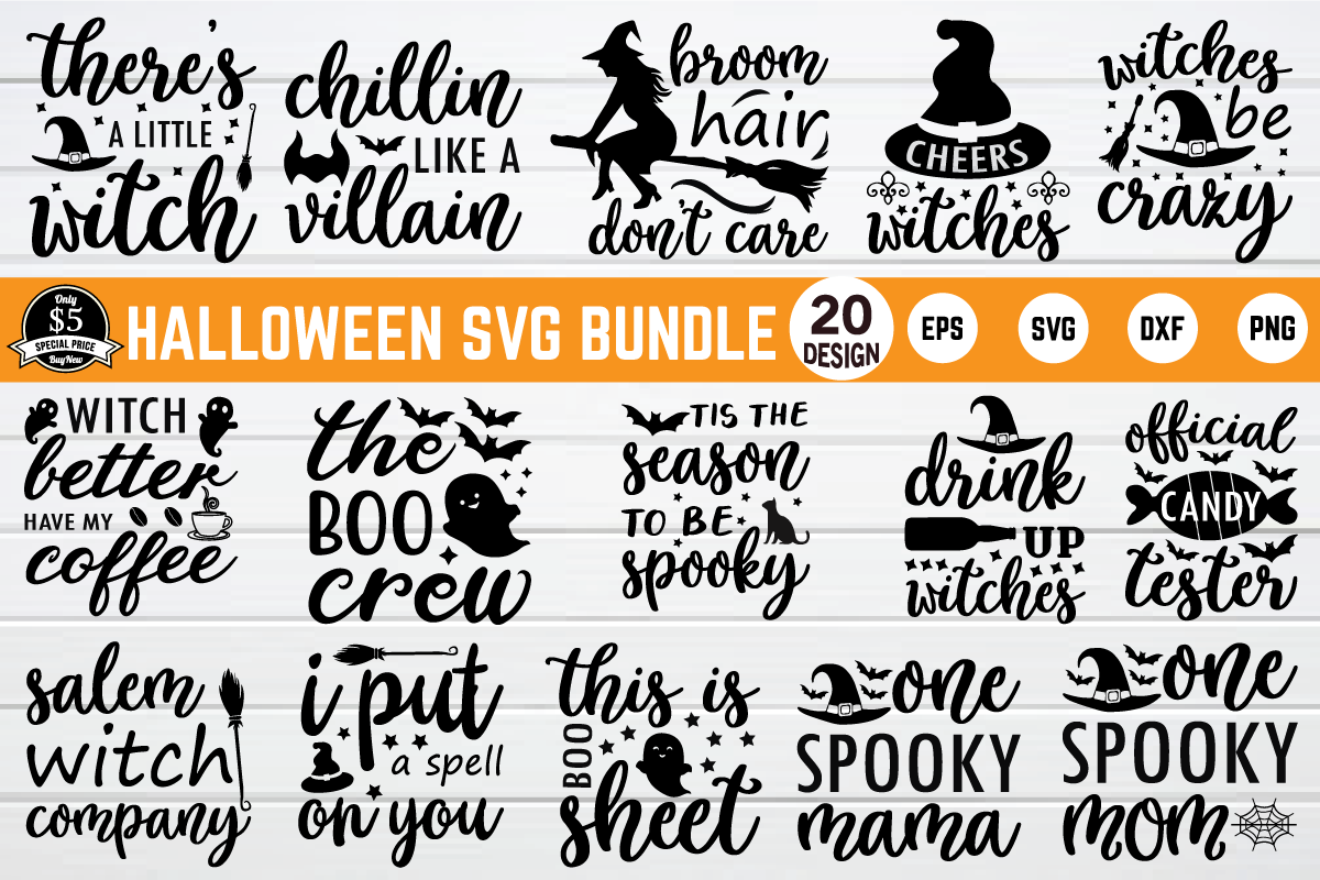 Halloween SVG Bundle Vol 1