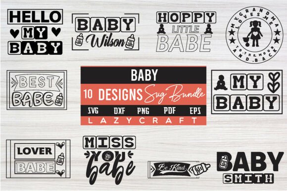 Baby SVG Bundle Vol 2