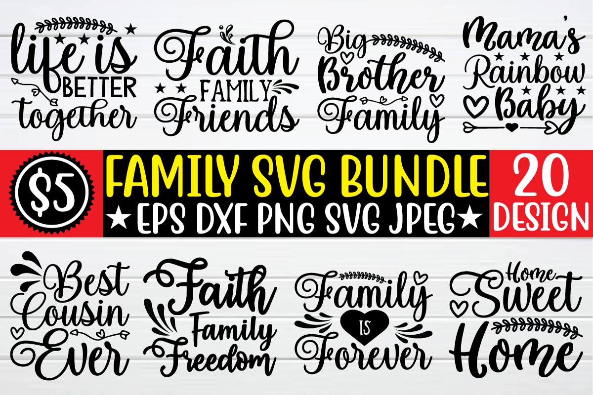 Family SVG Bundle
