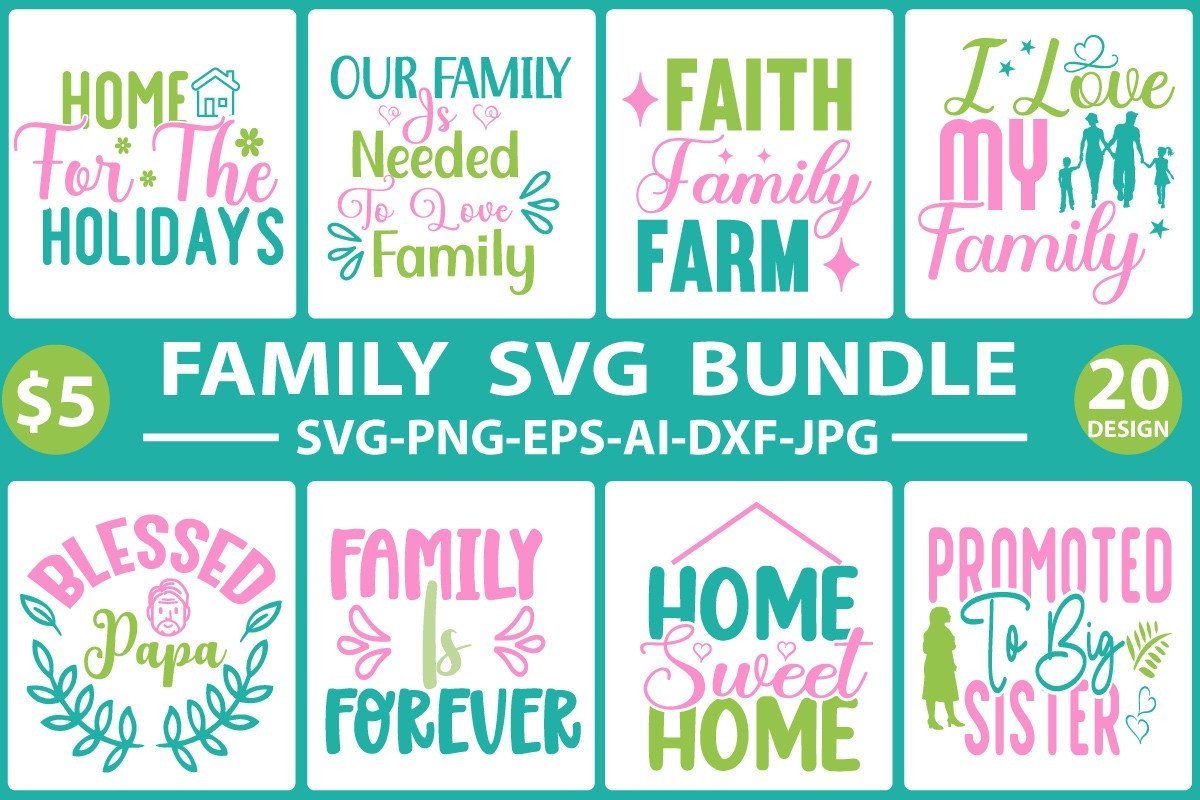 Family SVG Bundle