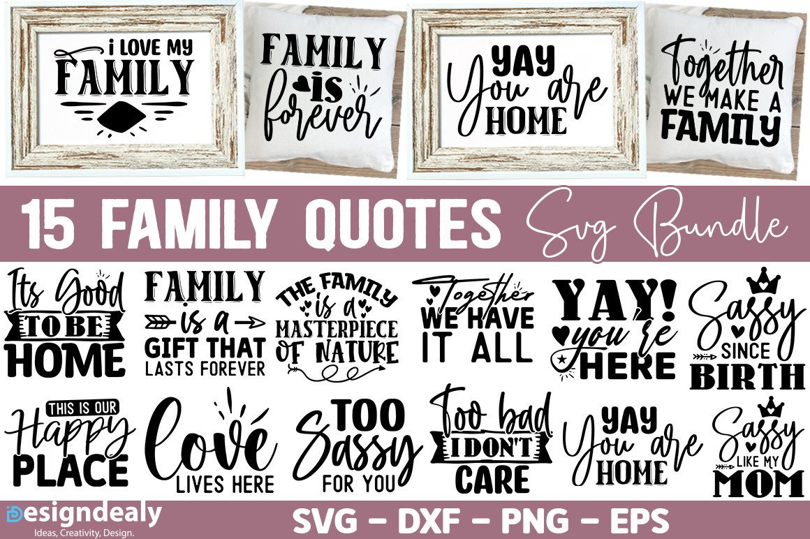 Family SVG Bundle