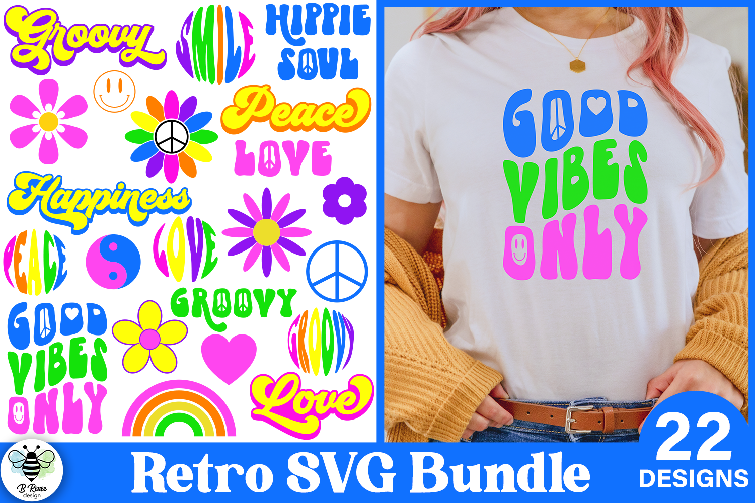 Retro Sayings and Elements SVG Bundle