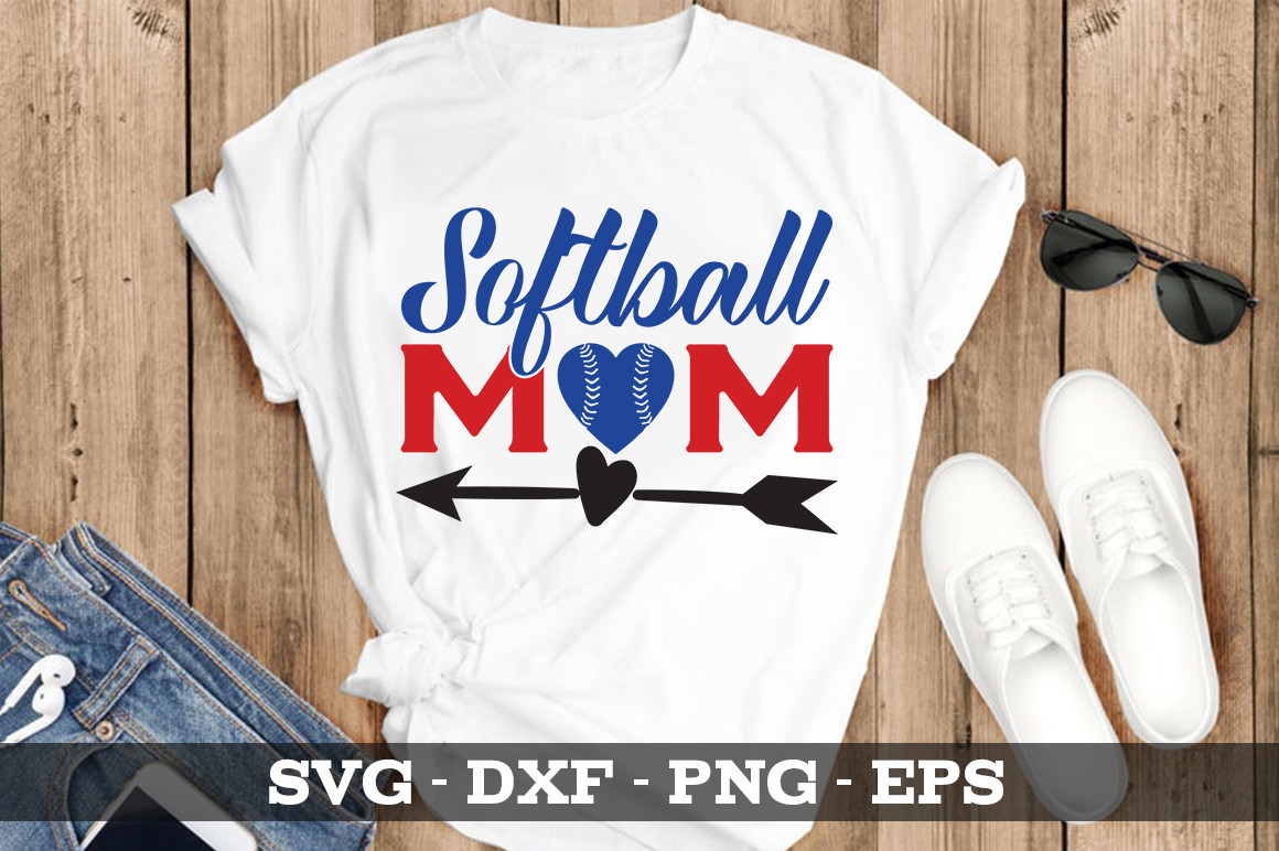 Softball Mom SVG