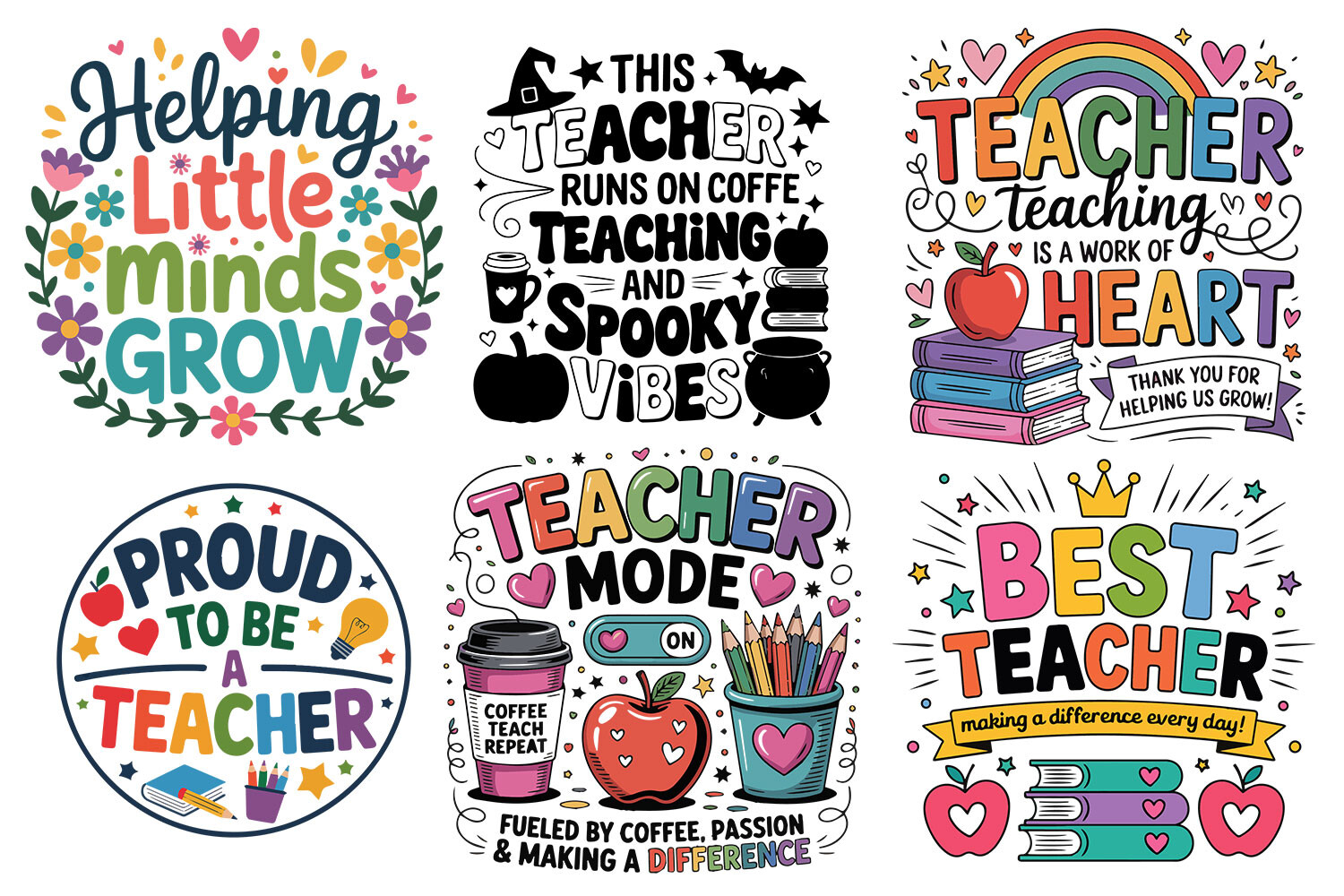 Teacher SVG Bundle