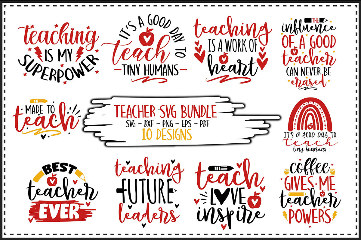 Teacher SVG Bundle 490