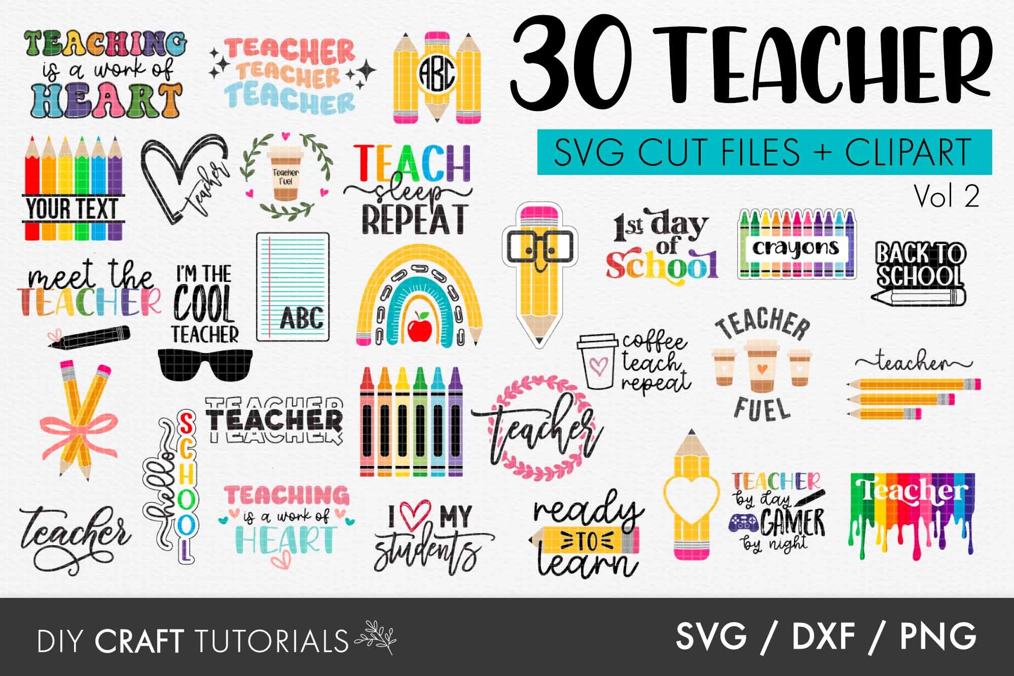 Teacher SVG Bundle