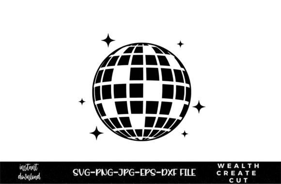 Disco Ball SVG T-shirt Design